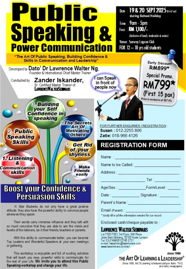 Public Speaking & Power Communication